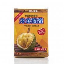 泰國恒虎樹熟金枕冷凍榴蓮400g海外直采