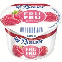 葆爾BAUER覆盆子風味脫脂發(fā)酵乳100g*6