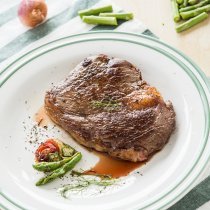 大諾農(nóng)場(chǎng)搖籃山黑牛肉眼牛排(眼肉心)270g海外直采