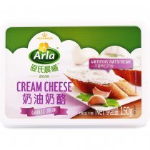 愛(ài)氏晨曦Arla奶油奶酪(蒜味)150g*6