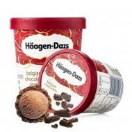 [两杯装]哈根达斯比利时巧克力冰淇淋392g*2