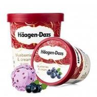 [两杯装]哈根达斯蓝莓冰淇淋398g*2