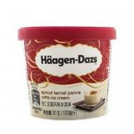 【6杯装】哈根达斯Haagen-Dazs杏仁豆腐风味冰淇淋小杯装81g*6