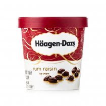 Haagen-Dazs哈根達(dá)斯葡萄蘭姆酒冰淇淋392g