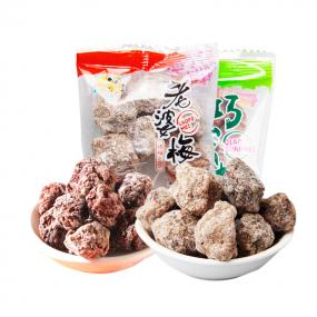 淘豆老婆梅250g+巧酸梅250g(蜜餞雙拼)
