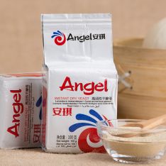 安琪低糖高活性干酵母(白色裝)100克g/袋包子饅頭酵母