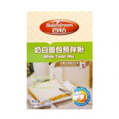 (家用面包机预拌粉)百钻奶白面包预拌粉(WhiteToastBread-Mix)350克/盒