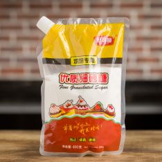 舒可曼白砂糖細砂糖幼砂糖烘焙專用做蛋糕餅干白糖烘焙原料400g