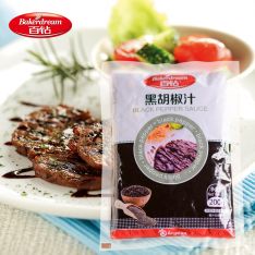 百鉆黑椒汁牛排醬披薩烤肉意大利面醬料黑胡椒汁燒烤調味料200g