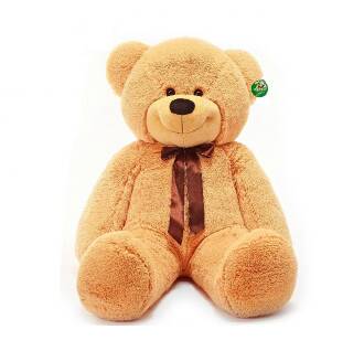幸福熊-浅棕色1.2米
