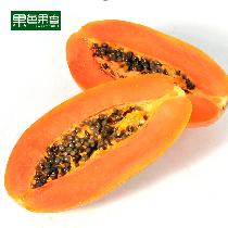 果色果香海南三亞夏威夷紅心木瓜4kg