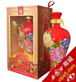 西鳳酒國花瓷12年紅瓶
