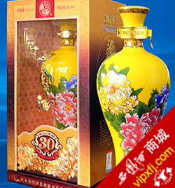國花瓷西鳳酒30年