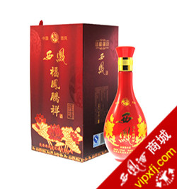 福鳳騰祥西鳳酒單瓶四大名酒喜慶紅御宴酒