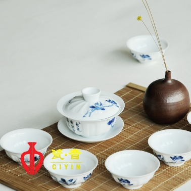 10頭荷花功夫茶具