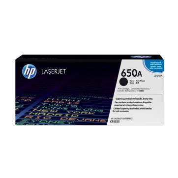 惠普HP 650A 黑色激光打印硒鼓