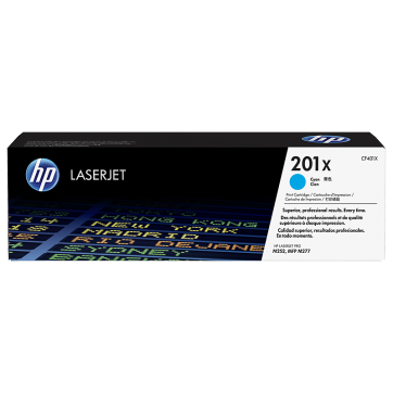 惠普HPLaserJet201X高印量青色原裝硒鼓