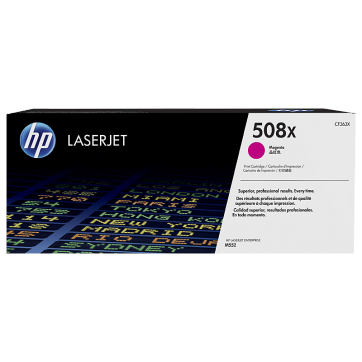 惠普HPLaserJet508X高印量品紅色原裝硒鼓