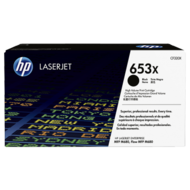 惠普HPLaserJet653X高產量黑色原裝硒鼓(OS)