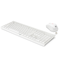 惠普HPC2710白色无线键鼠套装