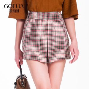 歌莉婭女裝2016年秋季新品A型短褲167R1A01B