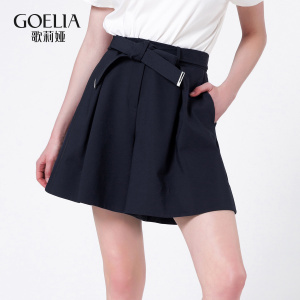 歌莉婭女裝2016年夏季新品A擺短褲166E1A070