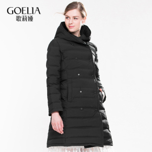 2015年秋季新品長款收腰羽絨服158K8D010