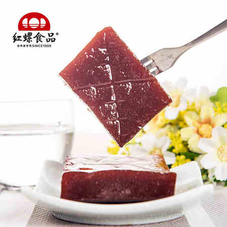 红螺烤山楂糕500g山楂休闲零食北京特产酸甜可口山楂美食