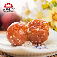 老北京冰糖葫芦2粒白芝麻味500g北京特产红螺食品酸甜送礼佳品