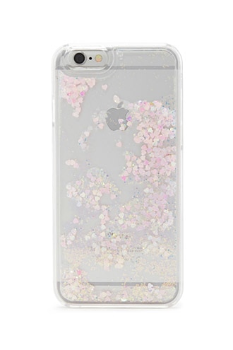 閃亮愛心iphone6/6s手機殼