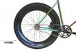 整車【2014款】DEXG2FIXEDGEAR電鍍七彩銳氣黑死飛車整車前傾競速