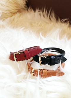CowhideBuckleBracelet