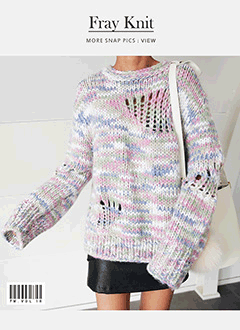 Multi-colorLooseFitSweater