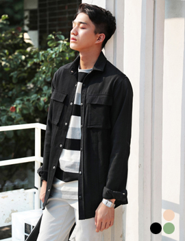 LooseFitCottonJacket