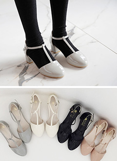 T-strapMiddleHeel