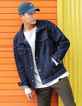 BoxyFirDenimJacket
