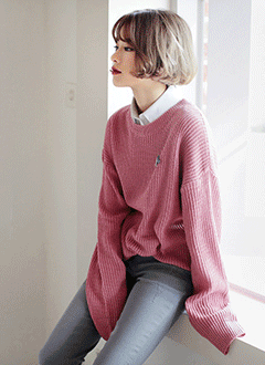LooseFitBasicSweater
