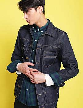 DenimNoneWashedJacket