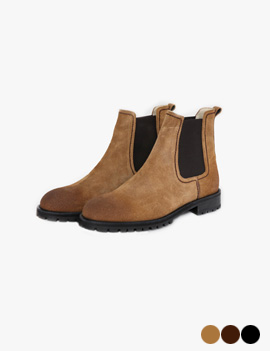 CowLeatherHandmadeChelseaBoots