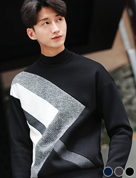 GeometryContrastSweatshirt