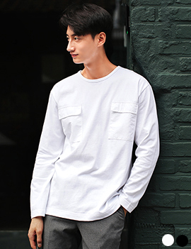 2OutPocketLongSleeveTee