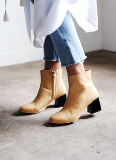 PointedToeAnkleBootsHeel