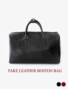 FakeLeatherBostonBag
