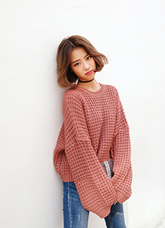 LooseFitCropSweater