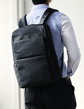 SquareTwoPocketBackpack