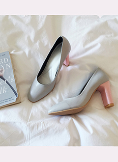 ColorBlockPointToeShoes