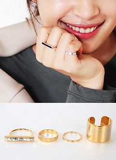 SetOf4BasicRing