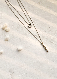 MiniBar&CircleNecklace
