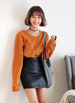 V-neckLooseFitTee
