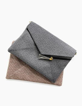 RectangleTasselClutchBag